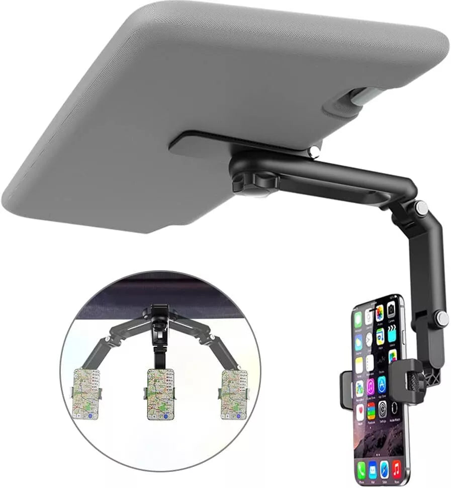 1080 Rotation Car Phone Holder Clip - 360 Universal Adjustable Car Mount for All Phones