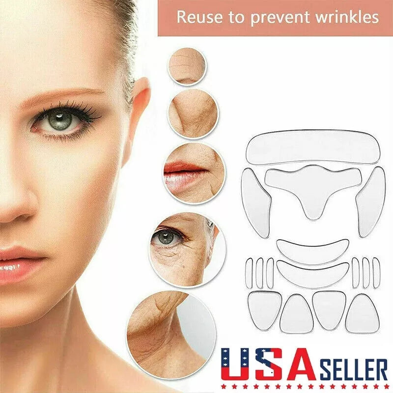 Reusable Silicone Anti-Wrinkle Patch – Medical-Grade, Hydrating, & Skin-Smoothing