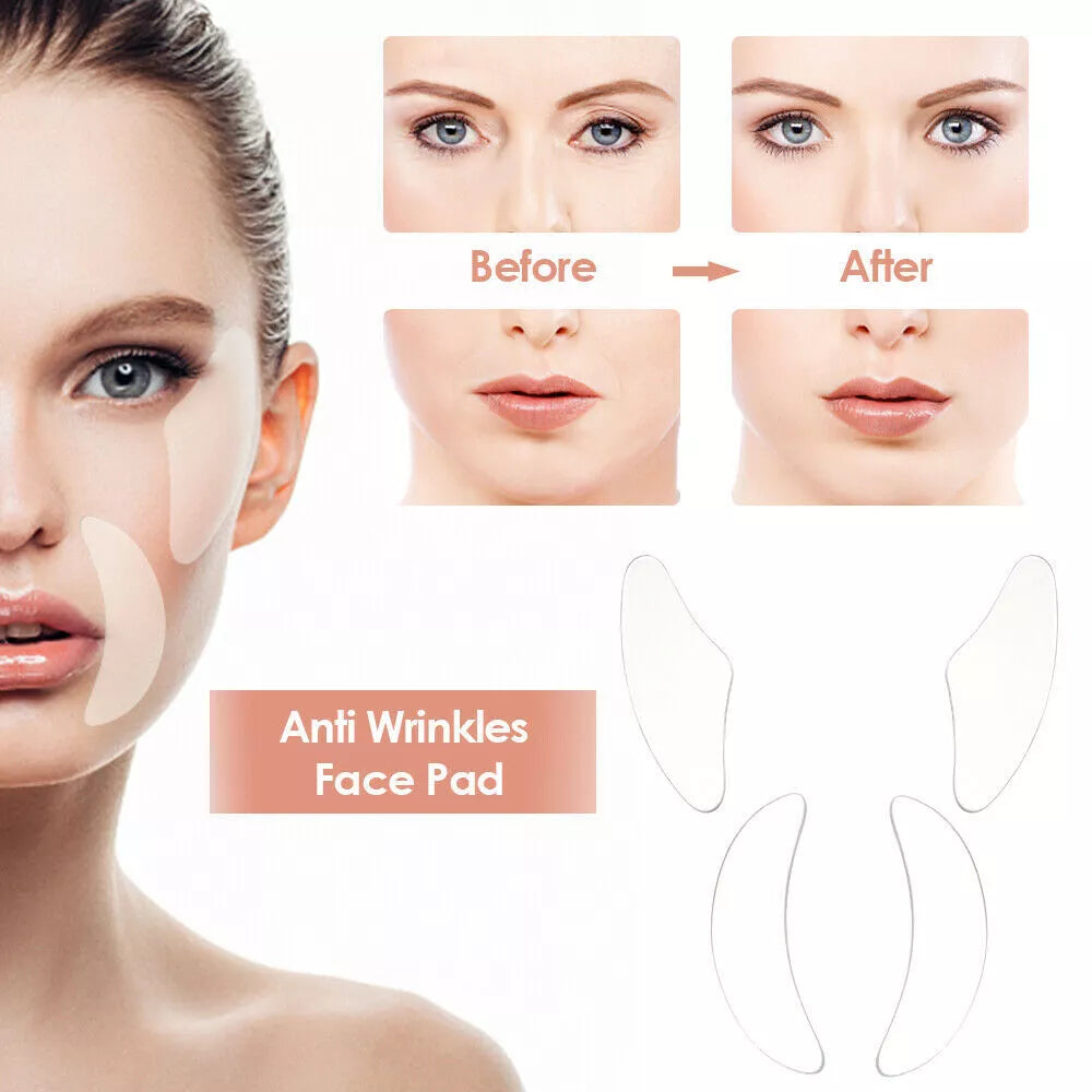 Reusable Silicone Anti-Wrinkle Patch – Medical-Grade, Hydrating, & Skin-Smoothing