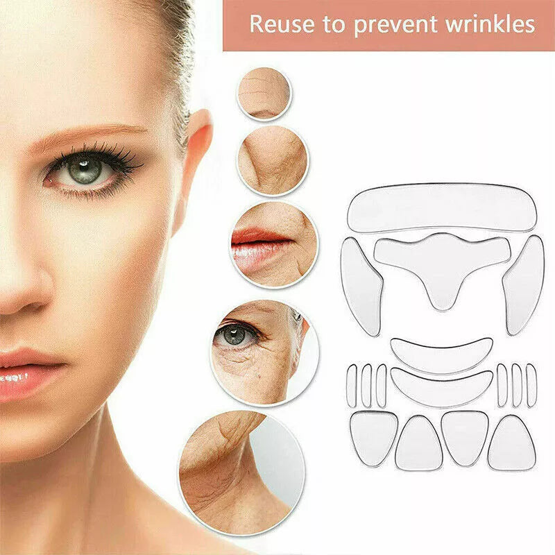 Reusable Silicone Anti-Wrinkle Patch – Medical-Grade, Hydrating, & Skin-Smoothing