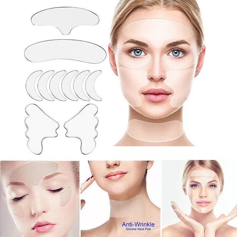 Reusable Silicone Anti-Wrinkle Patch – Medical-Grade, Hydrating, & Skin-Smoothing