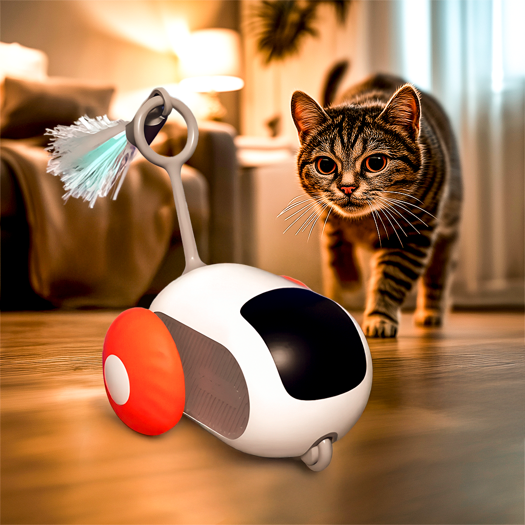 Remote Control Cat Toy – Smart Pet Sports Car with USB Charging