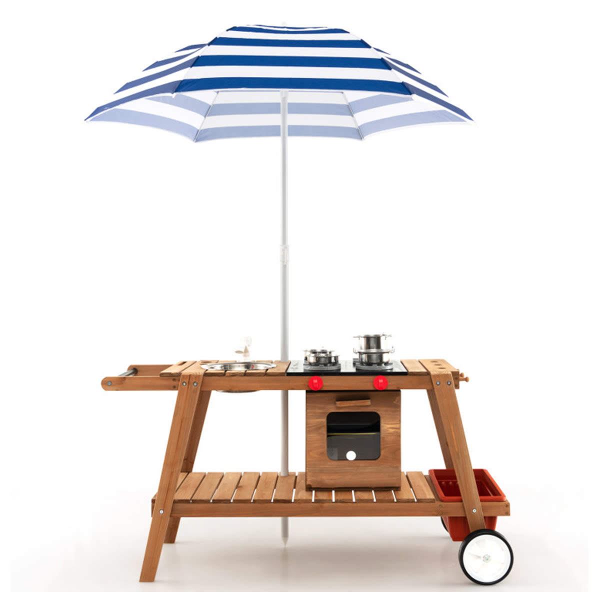 Kids Play Trolley with Sun Proof Umbrella