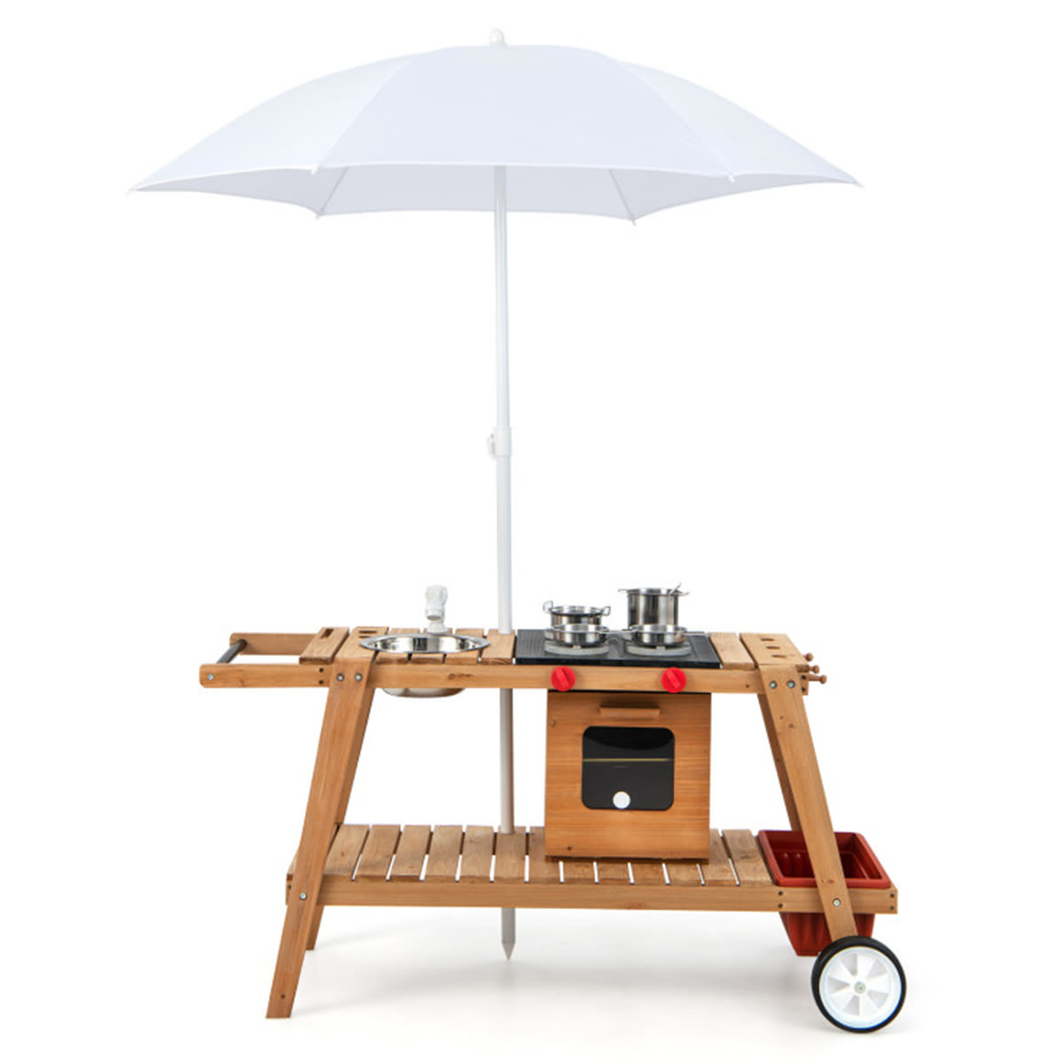 Kids Play Trolley with Sun Proof Umbrella