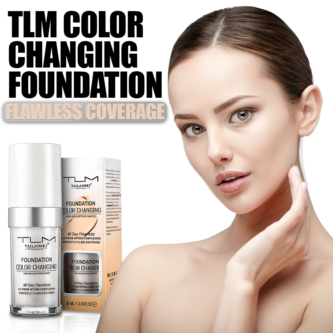 TLM Color Changing Foundation – Flawless, Self-Adjusting Coverage