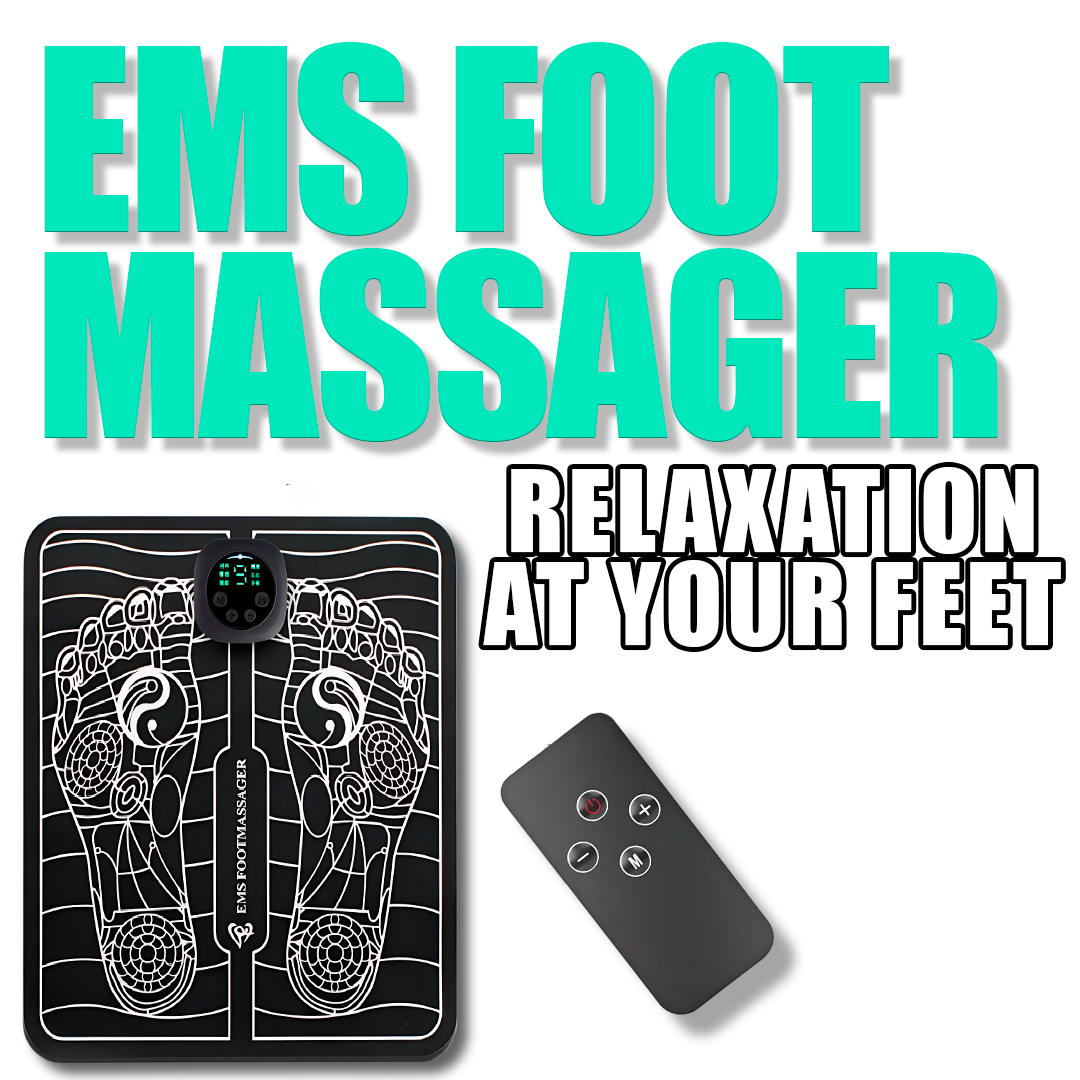 EMS Foot Massager – Relax, Relieve Pain & Improve Circulation