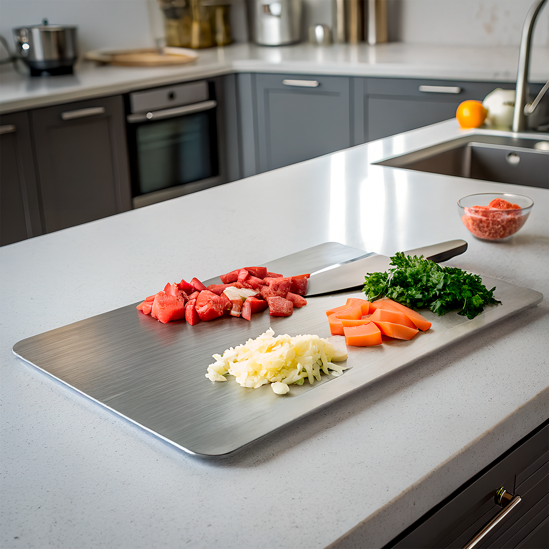 Titanium Kitchen Chopping Board – Ultra-Durable & Hygienic for Food Prep