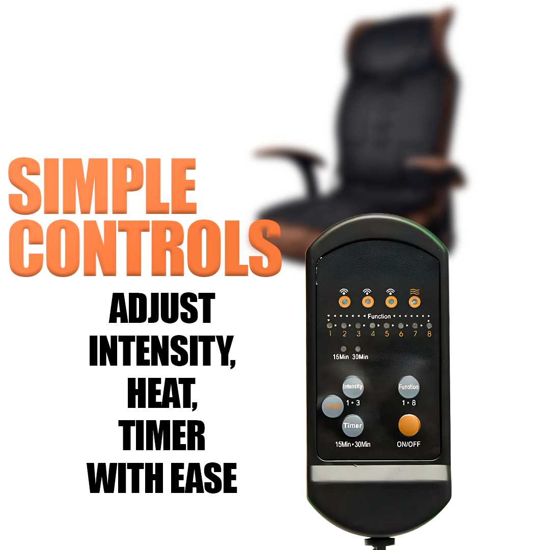 Heated Back Massager Pad