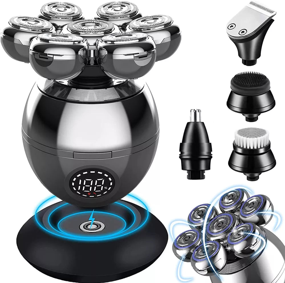 Wireless Electric Head Shaver – Effortless, Smooth & Fast Grooming