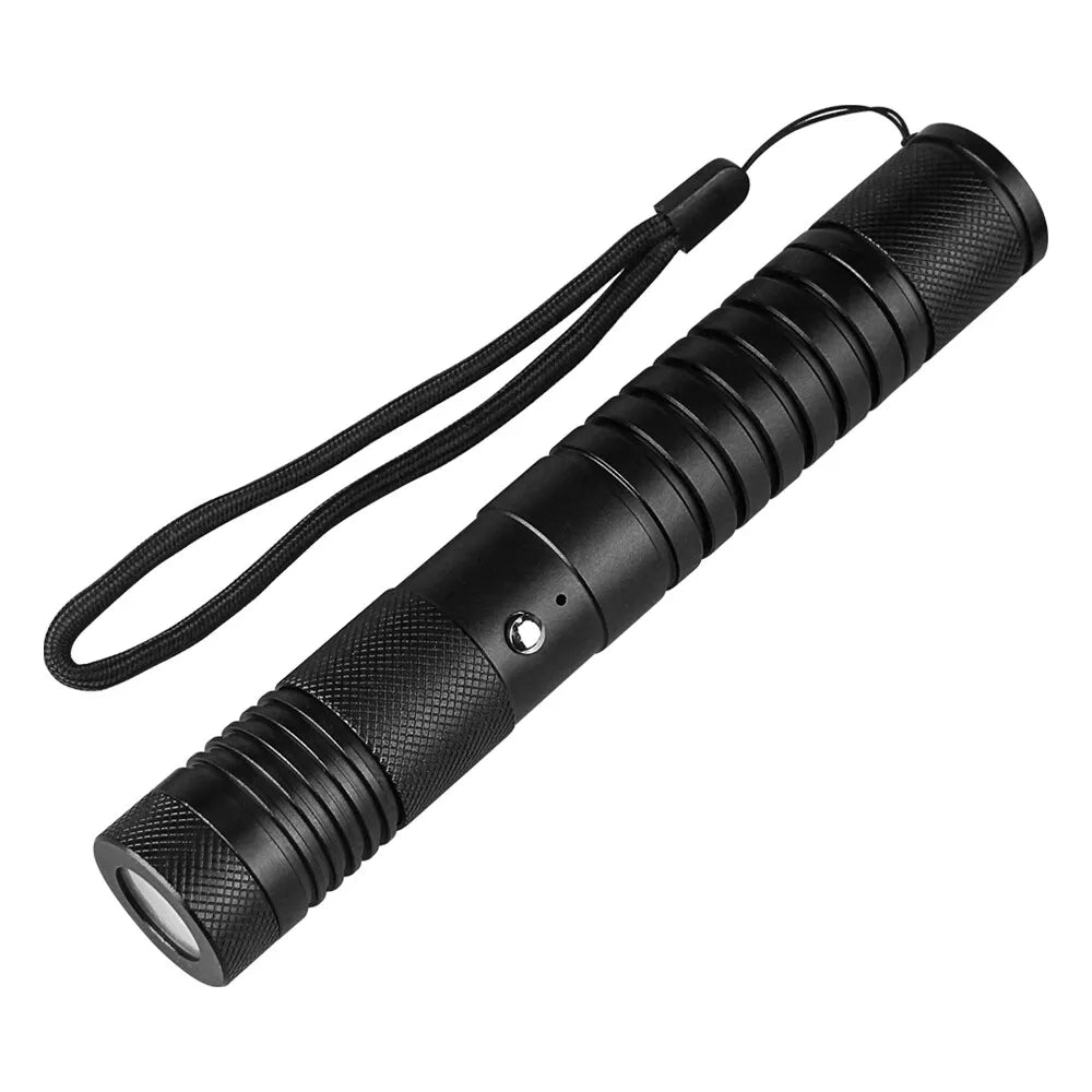 Burning Blue High-Power Tactical Laser Torch- Military Grade Flashlight