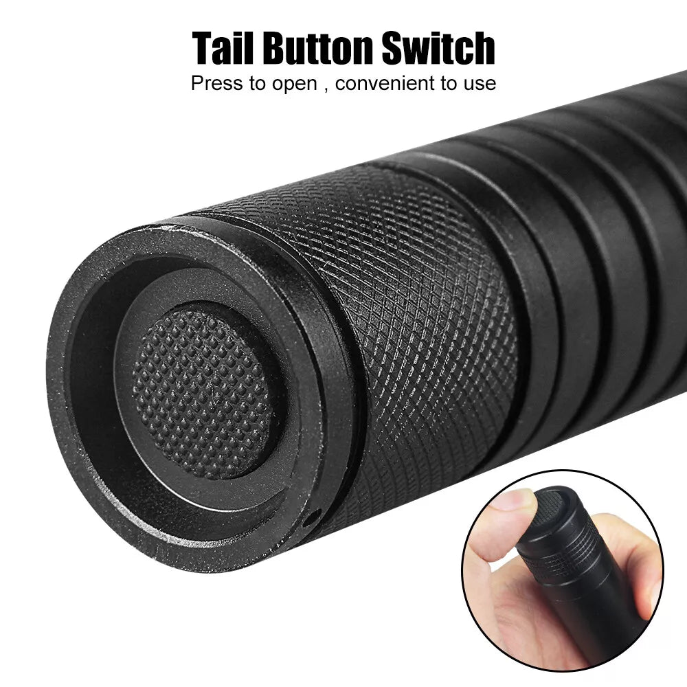 Burning Blue High-Power Tactical Laser Torch- Military Grade Flashlight