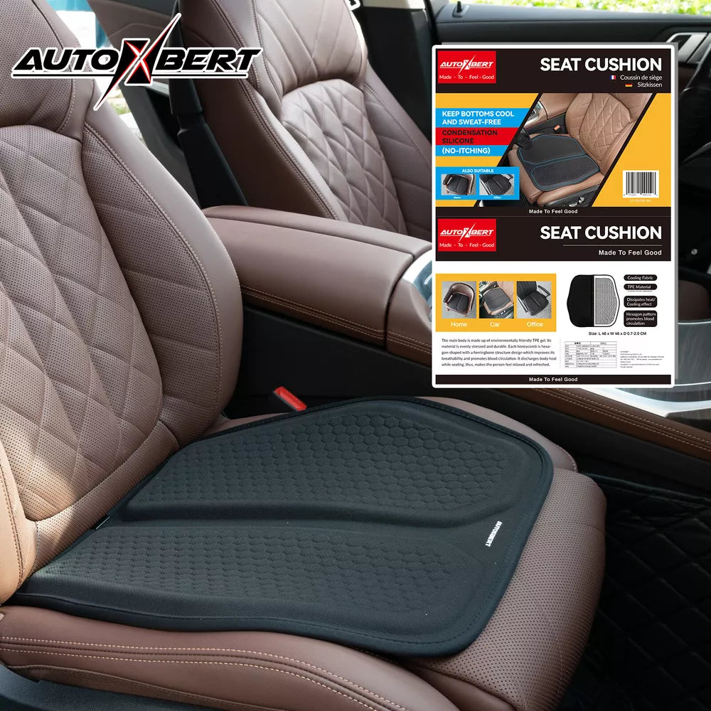 Car Seat Cushion – Breathable Gel Support for Comfort & Pain Relief