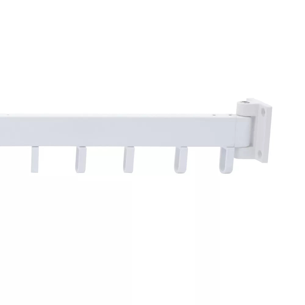Retractable Cloth Drying Rack, Folding Clothes Hanger, Wall Mount