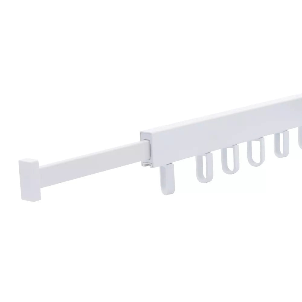 Retractable Cloth Drying Rack, Folding Clothes Hanger, Wall Mount