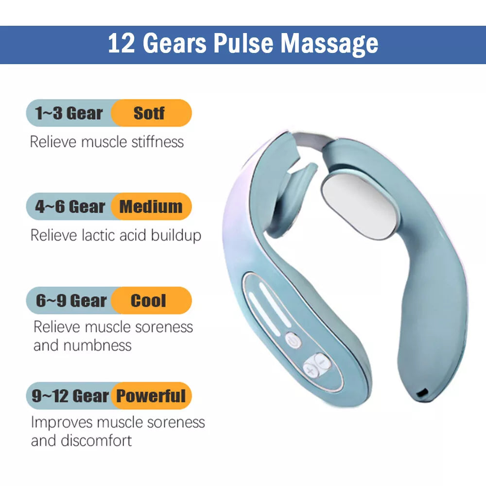 Intelligent Neck And Shoulder Pain Reliever Device