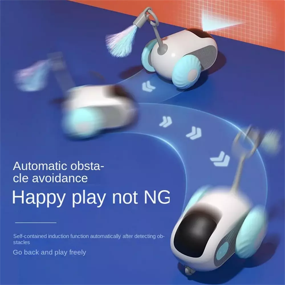 Remote Control Cat Toy – Smart Pet Sports Car with USB Charging