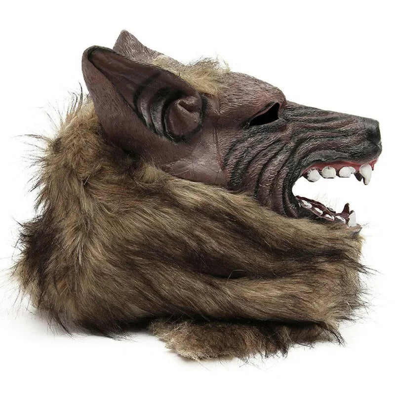 Scary Wolf Mask - Costume Mask for Halloween Masquerade Party