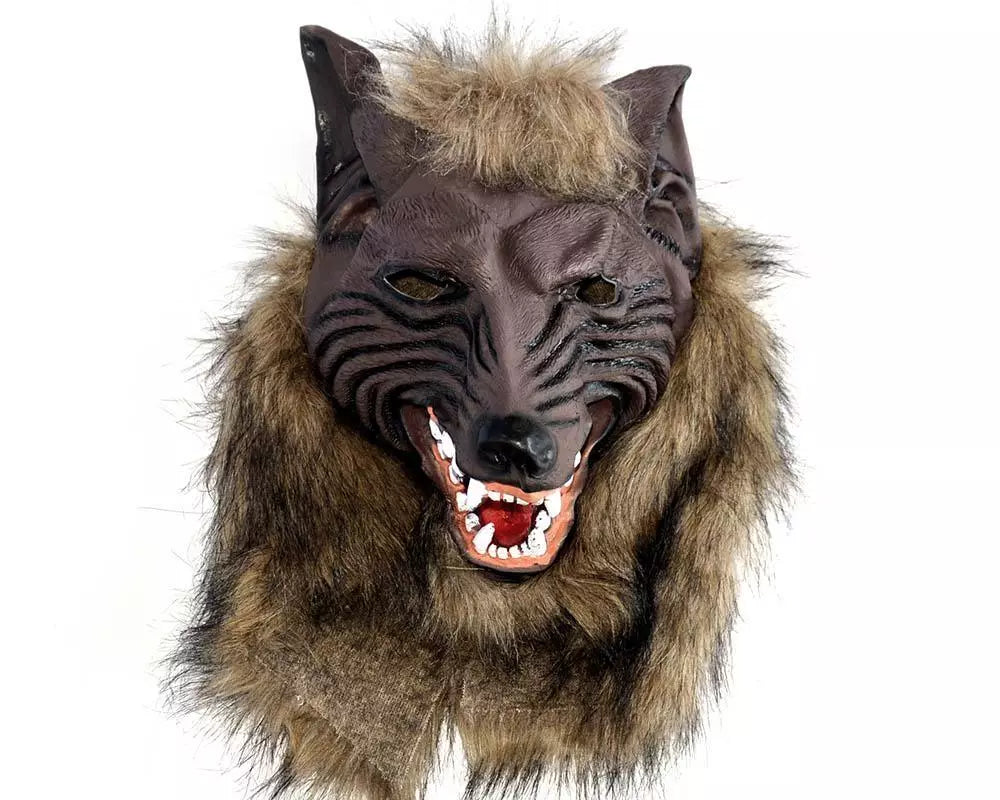 Scary Wolf Mask - Costume Mask for Halloween Masquerade Party