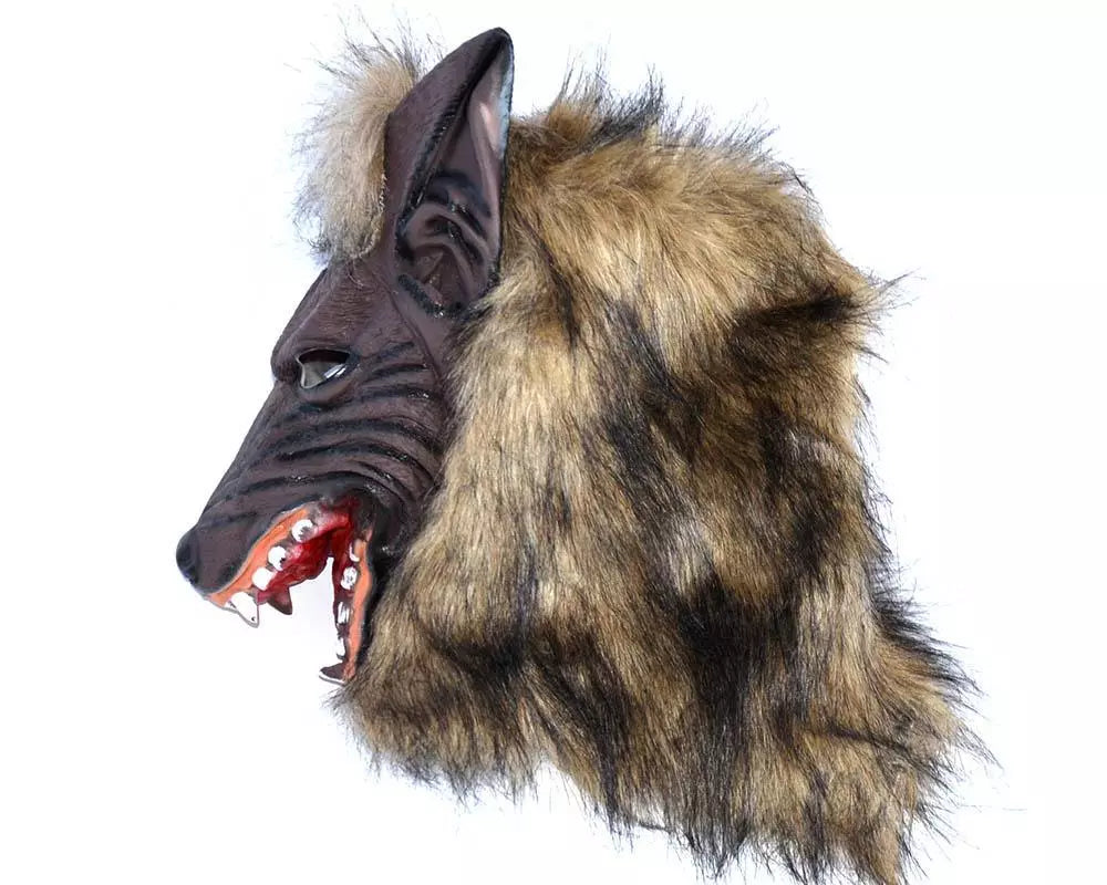 Scary Wolf Mask - Costume Mask for Halloween Masquerade Party