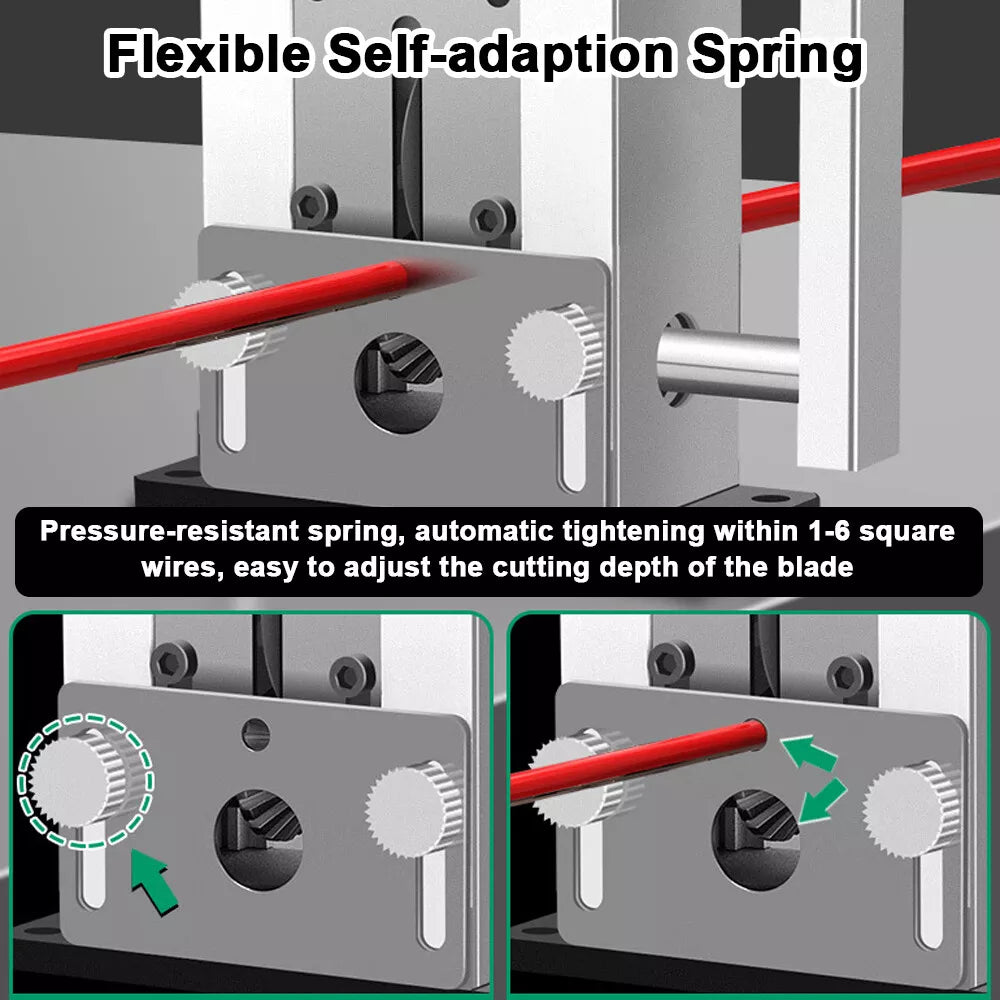 Wire Stripping Machine - Cable Electric Peeling Machine Hand Crank Support