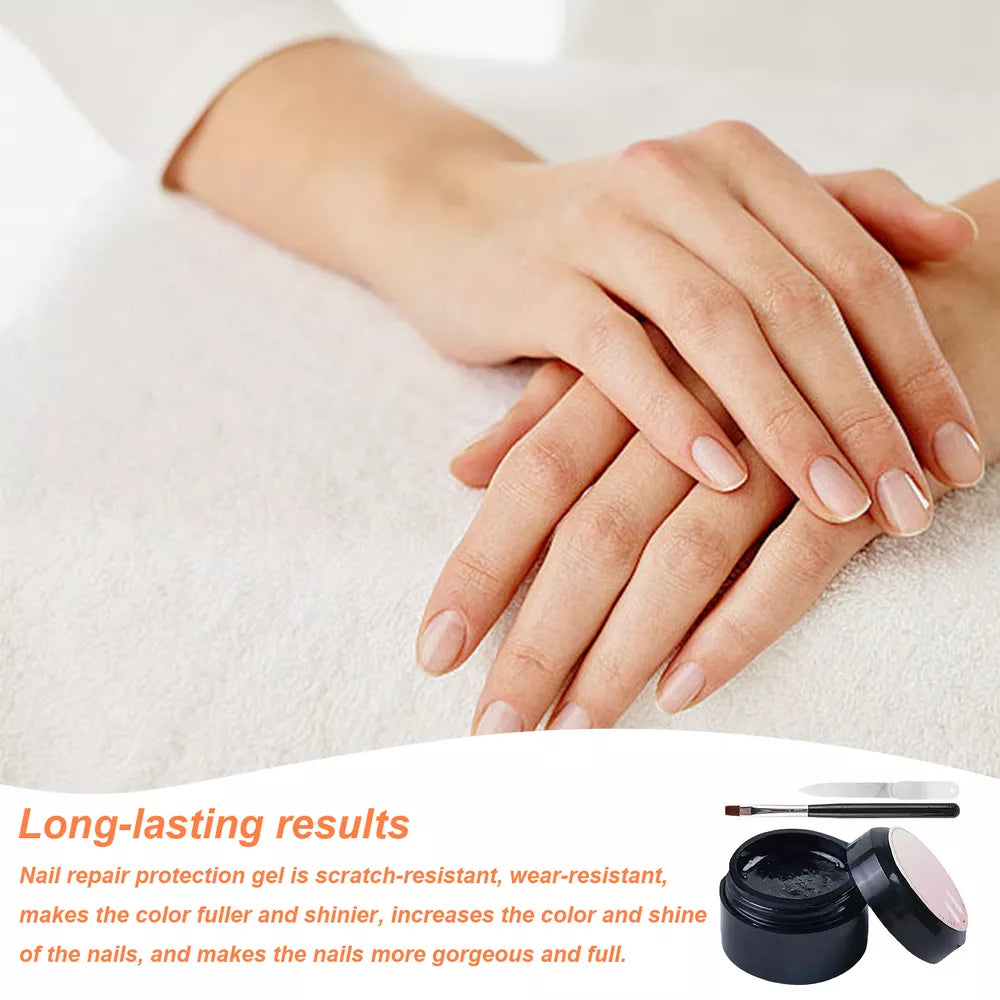 Cracked Nail Repair Gel – Fast-Acting Nail Strengthener & Protector