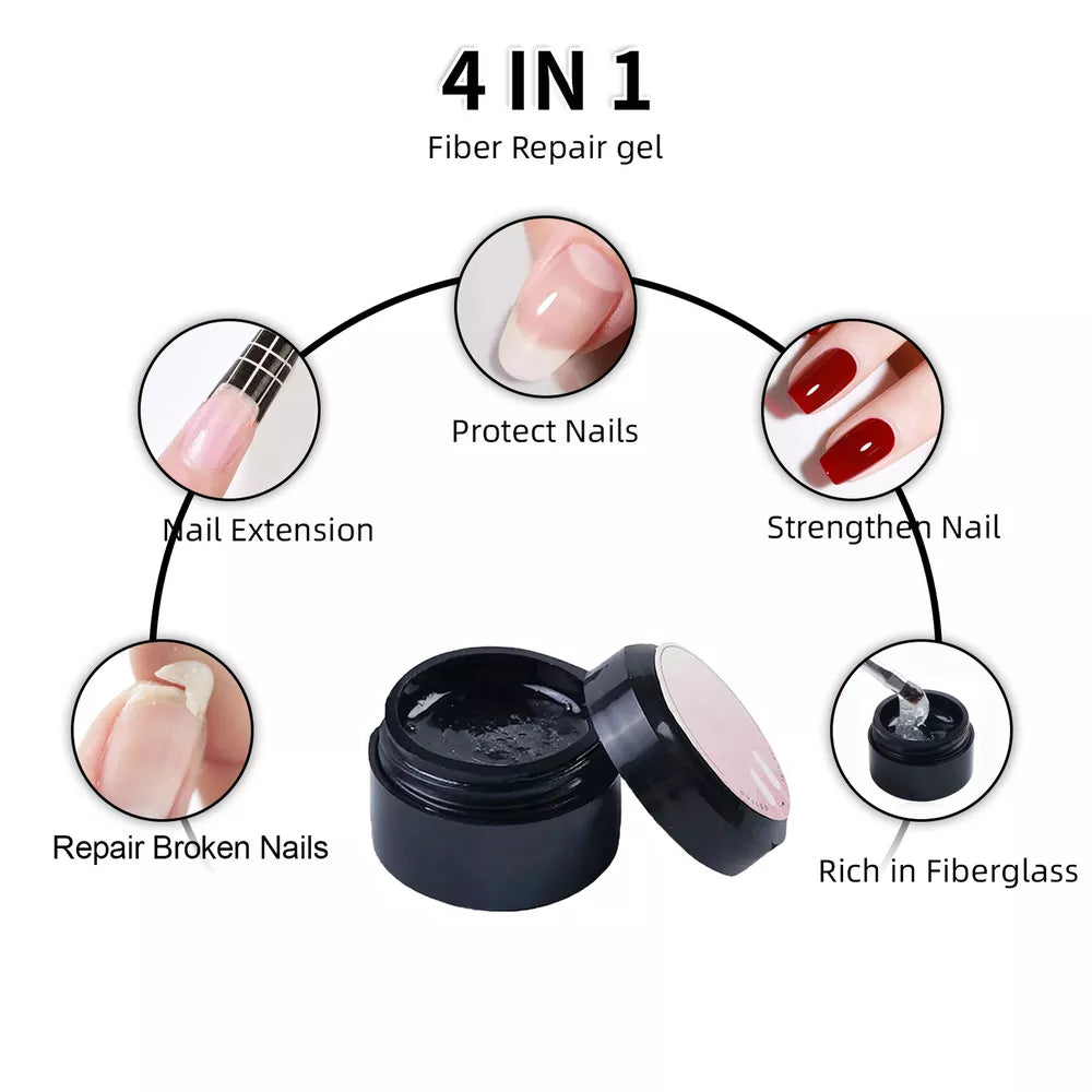 Cracked Nail Repair Gel – Fast-Acting Nail Strengthener & Protector