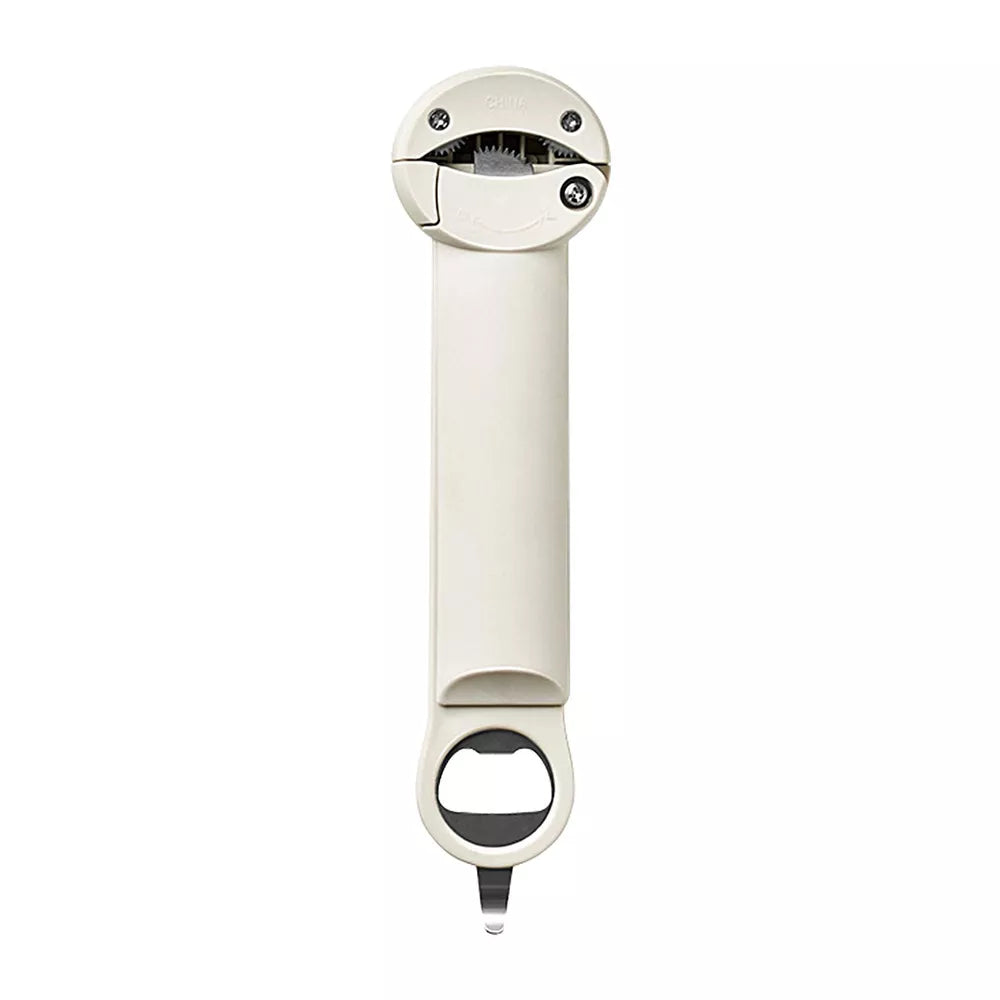 Retractable Bottle Opener - Adjustable Lid Multifunctional Retractable Can Opener
