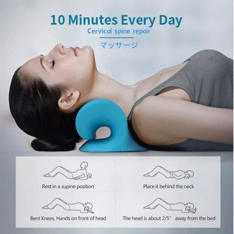 Neck Cloud Massage Pillow – Ultimate Cervical Spine Support & Pain Relief