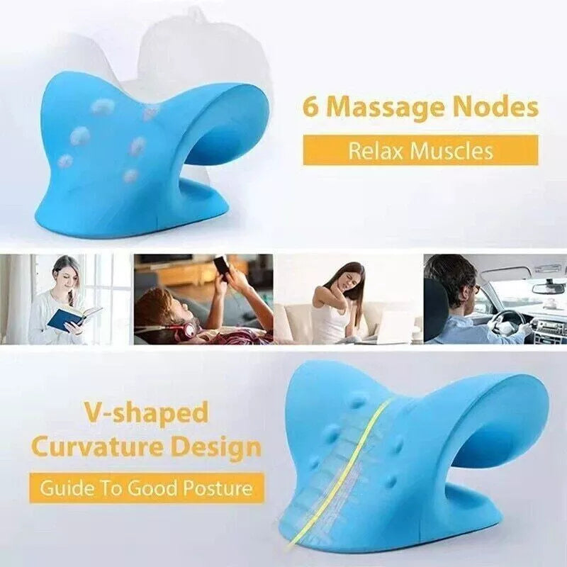 Neck Cloud Massage Pillow – Ultimate Cervical Spine Support & Pain Relief