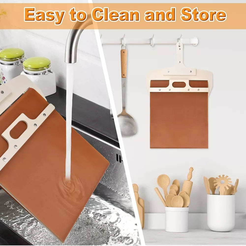 Sliding Pizza Peel – Easily Transfer & Serve Your Pizza