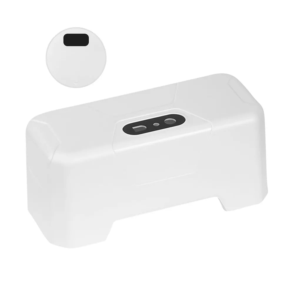 Touchless Intelligent Auto-Flush Sensor - Adjustable Automatic Motion Sensor Toilet Flush Kit Powered by Batteries