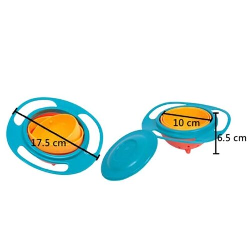 SpinBowl Rotating 360 Spill-proof Baby Bowl