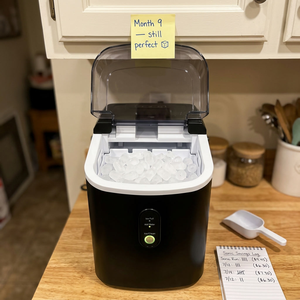 PebbleFrost - Countertop Nugget Ice Maker with Chewable Pellet Ice