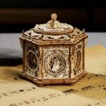 3D Wooden Puzzle Music Box