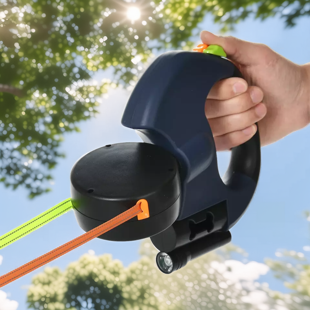 Tangle-Free 2 Dogs Retractable Leash – Convenient Dual Dog Walking