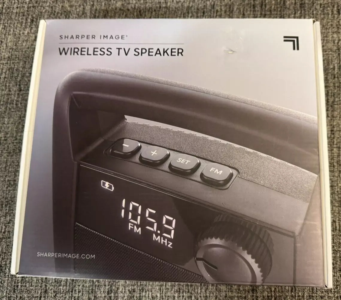 Wireless TV Speaker by Sharper Image