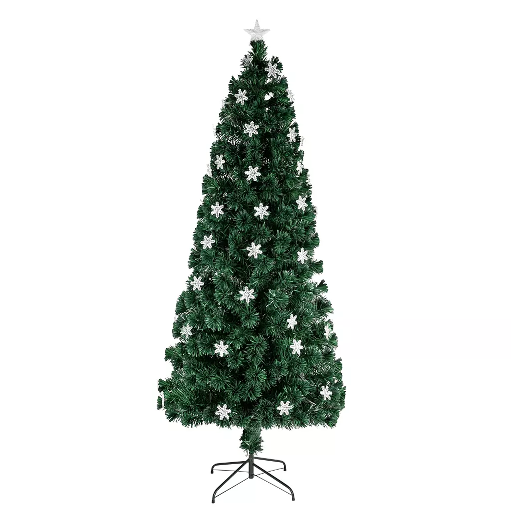 7FT Small Light Fiber Optic Christmas Tree 290 Branches