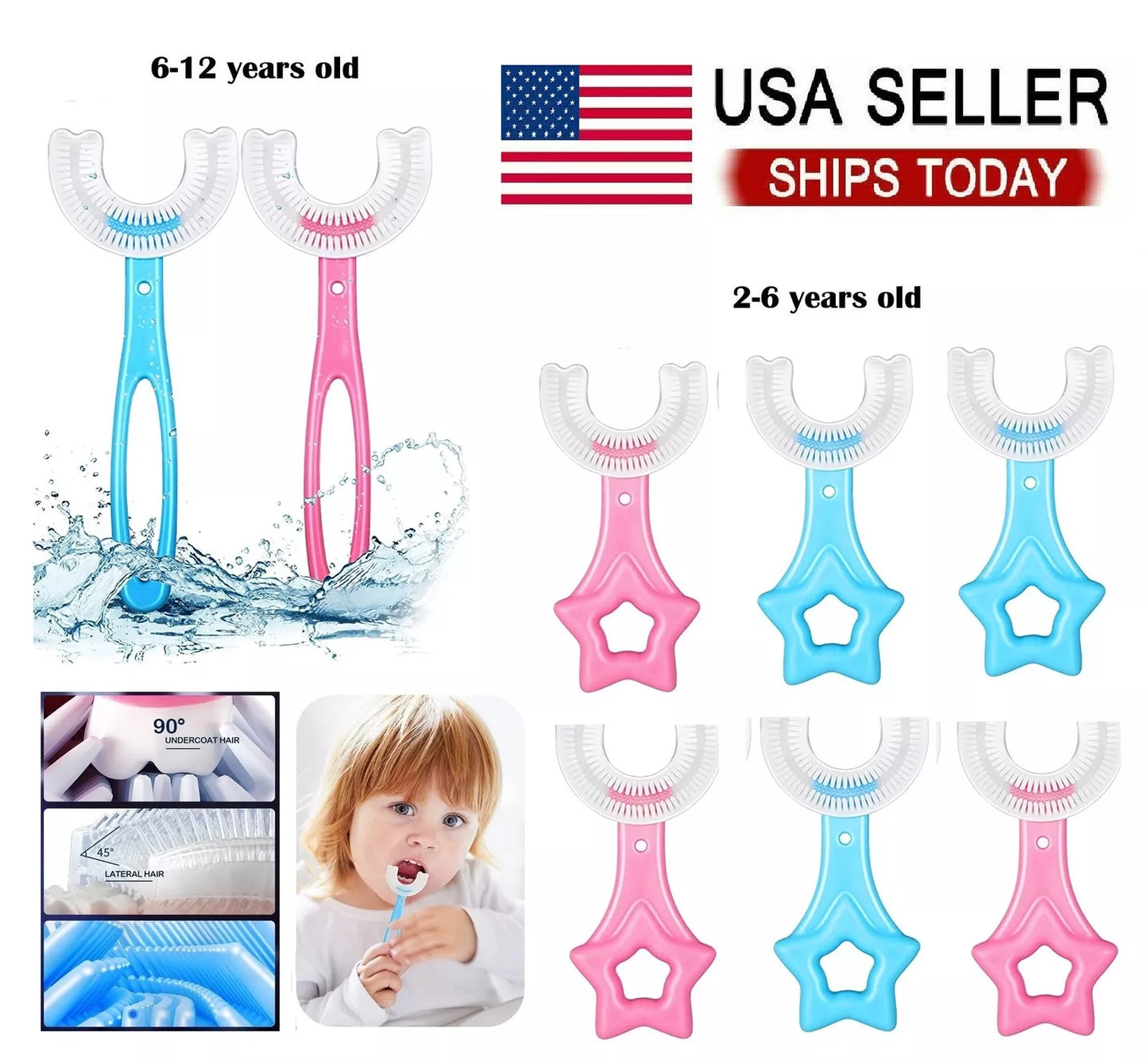 Kids U-Shape Toothbrush