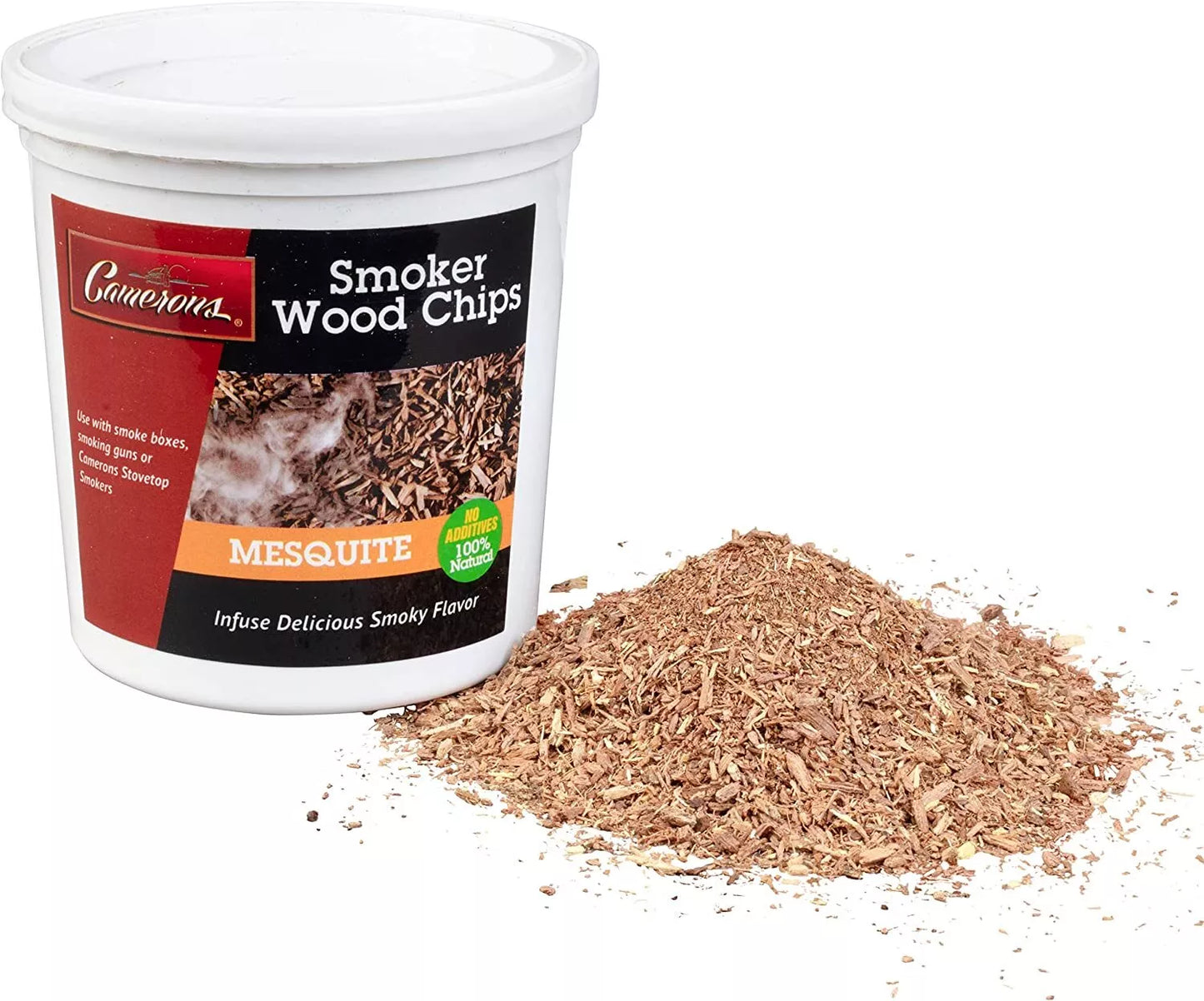 Extra Wood Chips for the Stainless Steel Stovetop Smoker (3-Pack)
