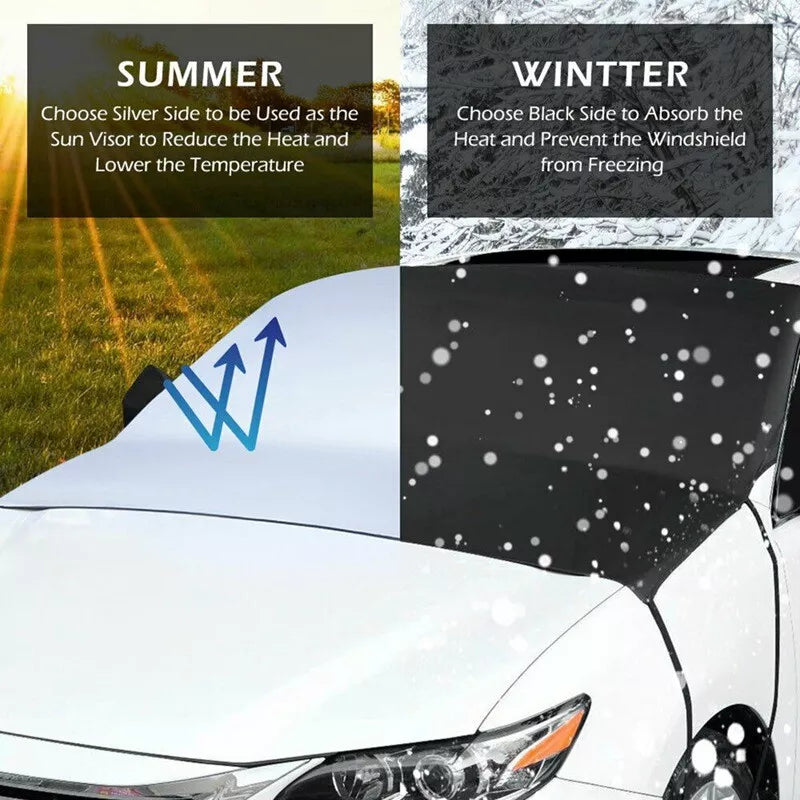 Magnetic Car Windshield Cover – All-Weather Protection for Cars & Trucks