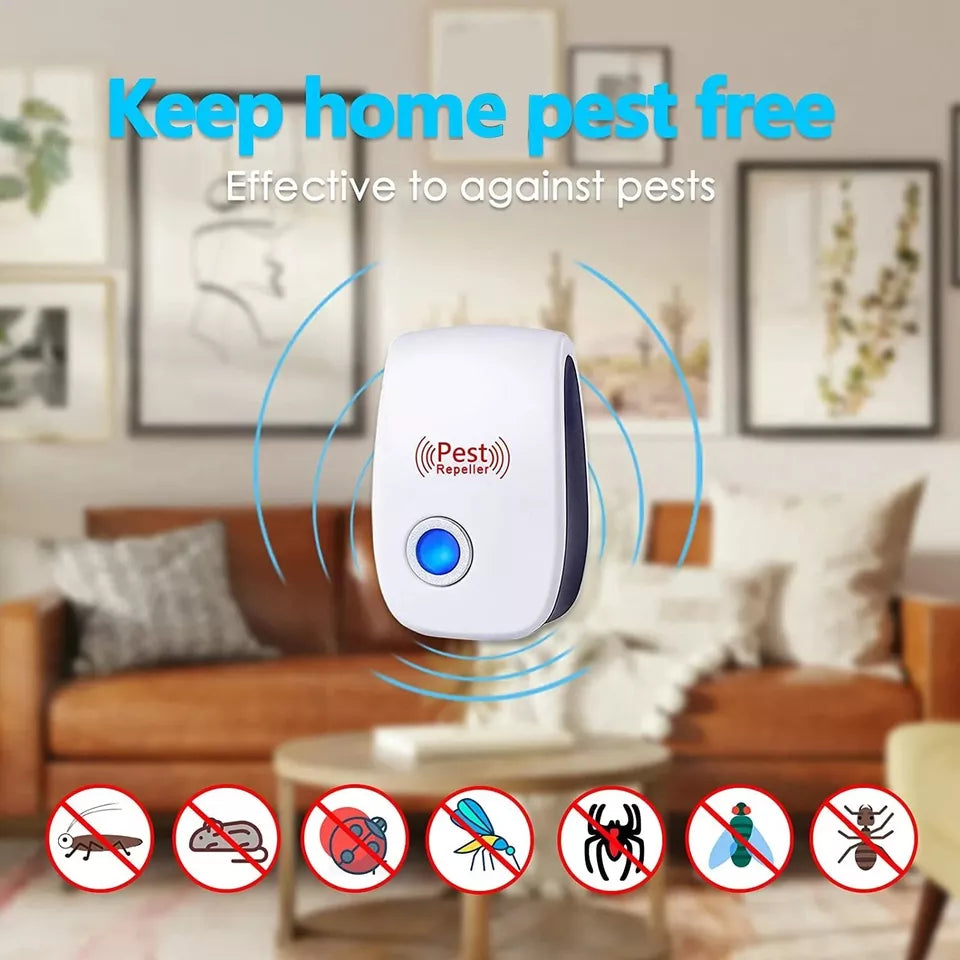 Ultrasonic Pest Repeller – Safe & Effective Rodent & Insect Control