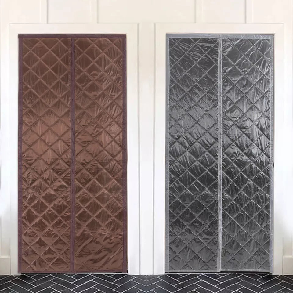 Magnetic Thermal Winter Block Door Insulation Curtain