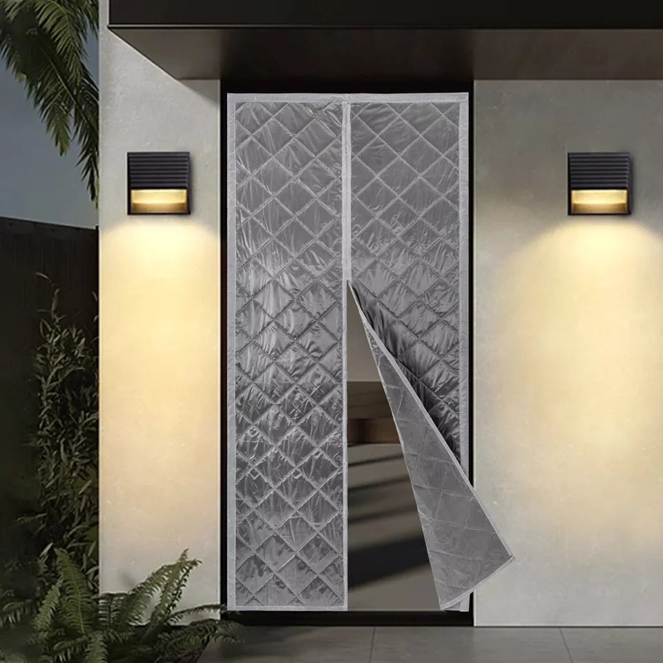 Magnetic Thermal Winter Block Door Insulation Curtain