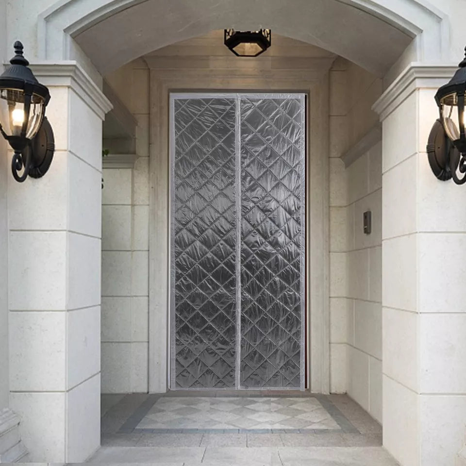 Magnetic Thermal Winter Block Door Insulation Curtain