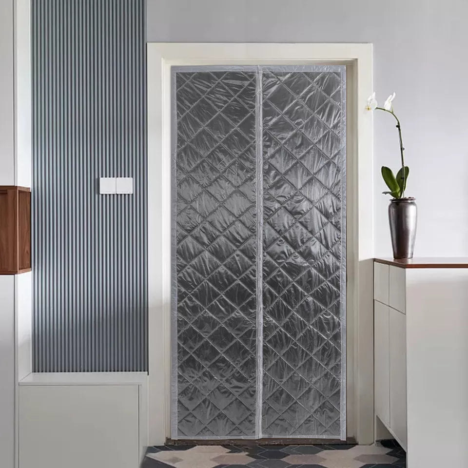 Magnetic Thermal Winter Block Door Insulation Curtain