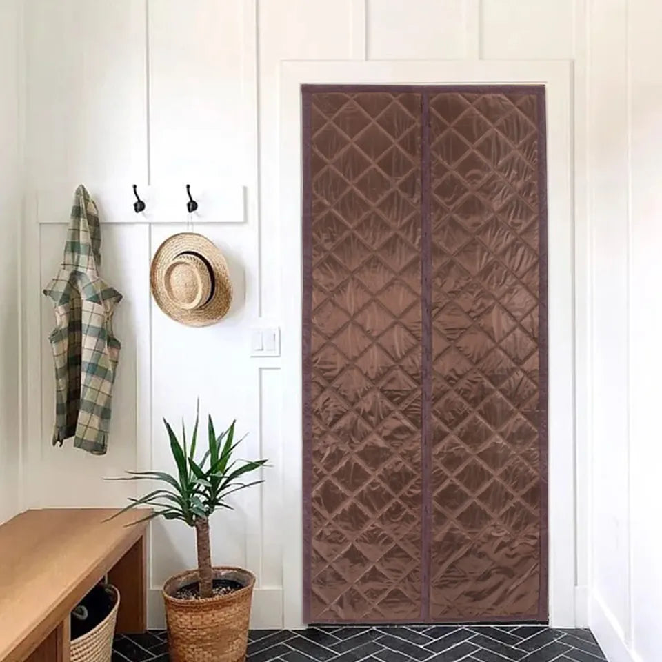 Magnetic Thermal Winter Block Door Insulation Curtain