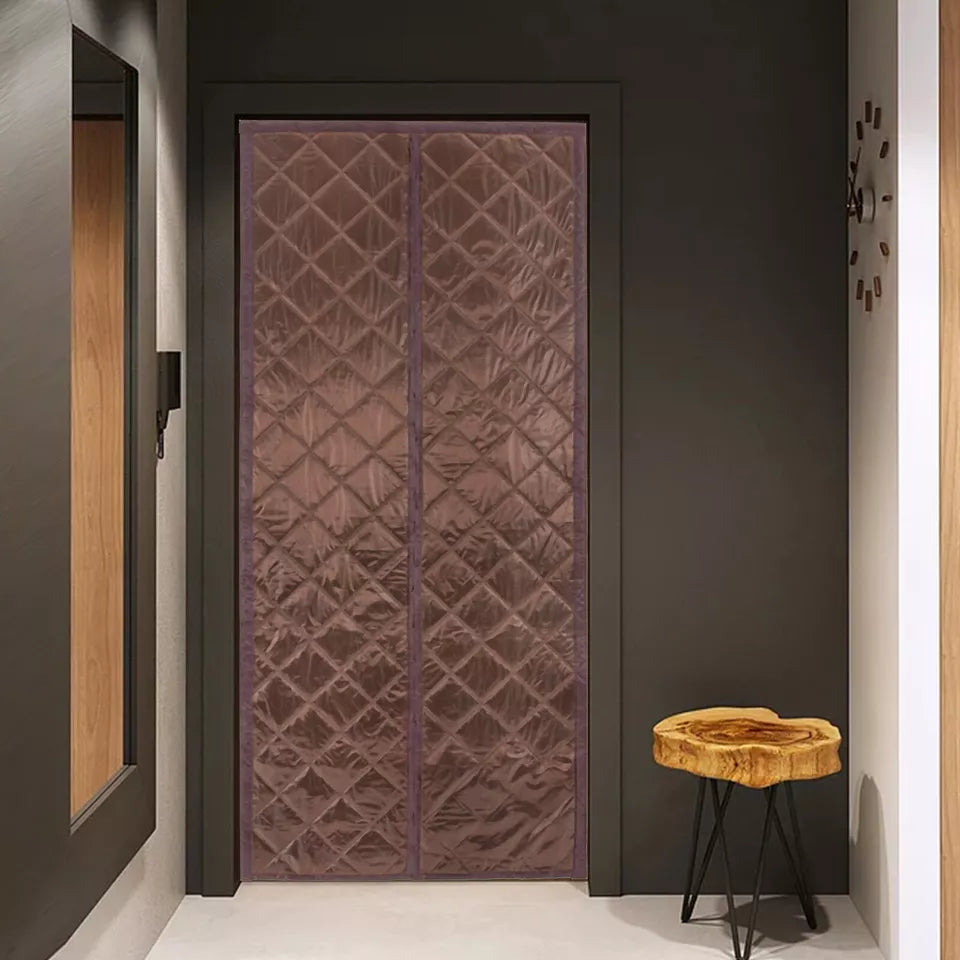 Magnetic Thermal Winter Block Door Insulation Curtain