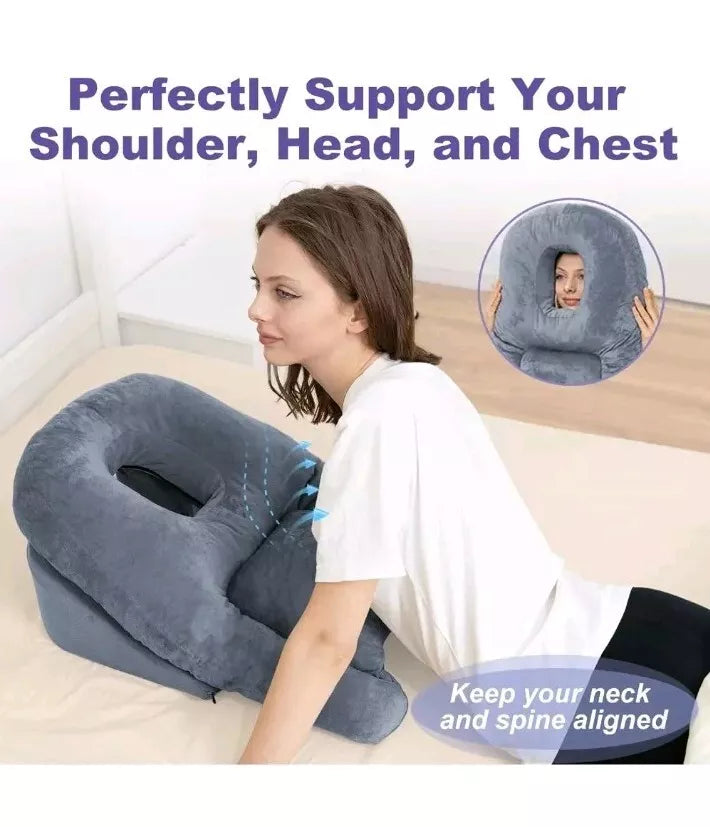 Face Down Pillow After Bbl Or Eye Surgery Stomach Sleeping Pillow