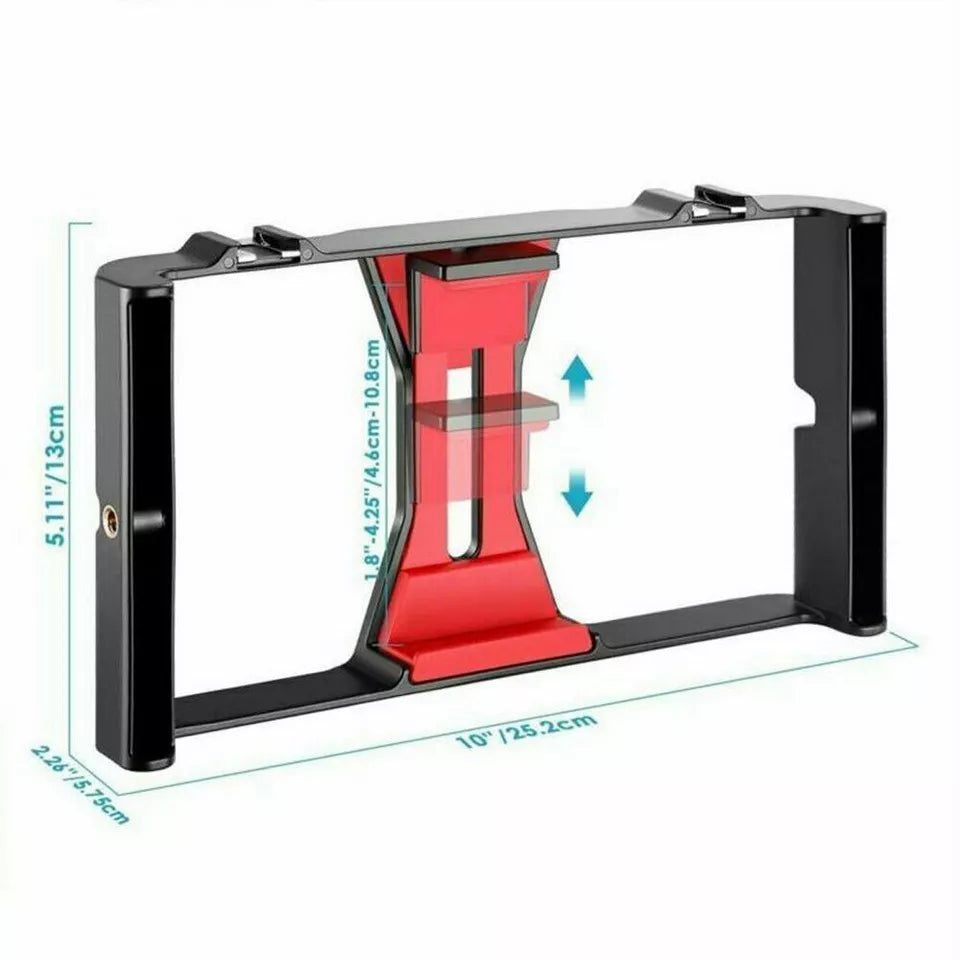 Smartphone Video Rig Stabilizer With Light