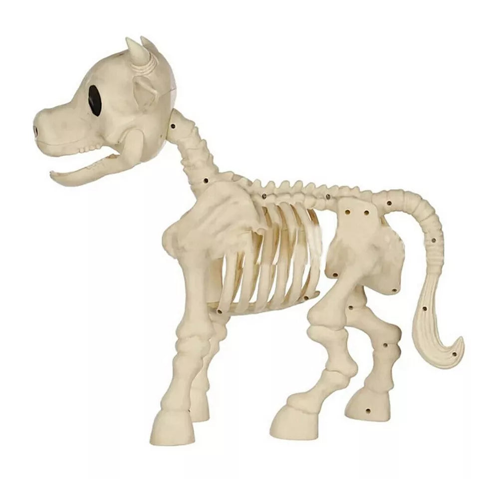 Halloween Skeleton Cow & Horse Decorative Prop